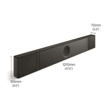 Саундбар KEF XIO SLATE BLACK EU (SP4083B0AA)