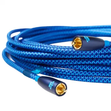 Сабвуферный кабель REL LFE Commodore 12m Blue