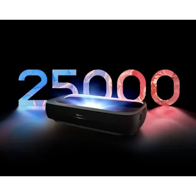 Лазерный УКФ проектор Hisense PL2SE с экраном Kauber FCLR.169.221.CLR 99"