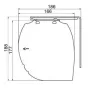 Экран Kauber Blue Label XL Tensioned BT Cinema 154" 16:9 191x340 дроп. 40см., Clear Vision