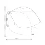 Экран Kauber Red Label Tensioned BT Cinema 95" 16:9 118x210 дроп 60 см. Microperf MW