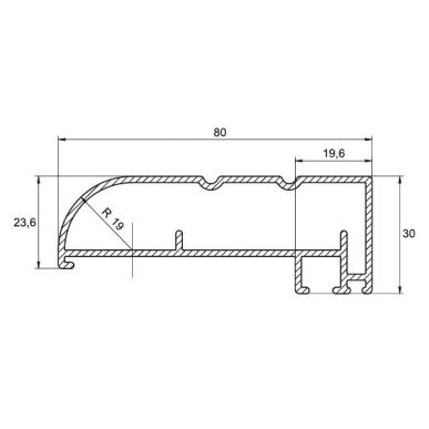 Экран Kauber Frame Velvet Cinema 171" 2.35:1 170x400 Microperf MW