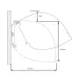 Экран Kauber Red Label Tens BT Cinema 131" 16:9 163x290 см. дроп 40 см. Clear Vision