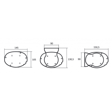 Экран Kauber Blue Label Tensioned BT Cinema 104" 16:9 129x230 дроп 60 см. Clear Vision