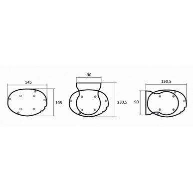 Экран Kauber Blue Label Tensioned BT Cinema 95" 16:9 118x210 дроп 60 см. Clear Vision