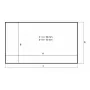 Экран Kauber Frame Lite Velvet Cinema 154"16:9 191x340 White Ice
