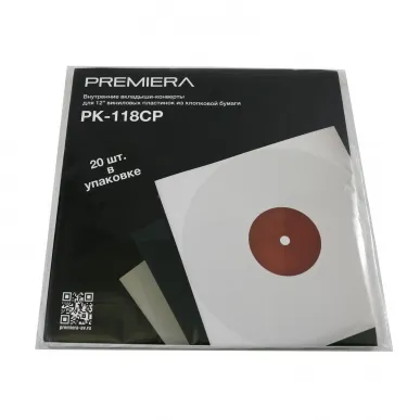 Конверты для пластинок PREMIERA PR118SP BK