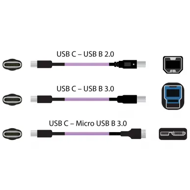 Кабель USB Nordost Frey2 USB 2.0 Type C-B 0,6м