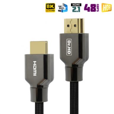 Кабель HDMI Dr.HD / HDR10+ 3D 48Gb HDMI 2.1 0.5m