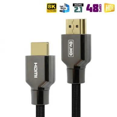 Кабель HDMI Dr.HD / HDR10+ 3D 48Gb HDMI 2.1 0.5m