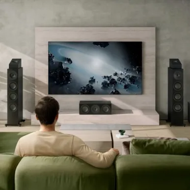Центральный канал KEF Q6 Meta Satin Black