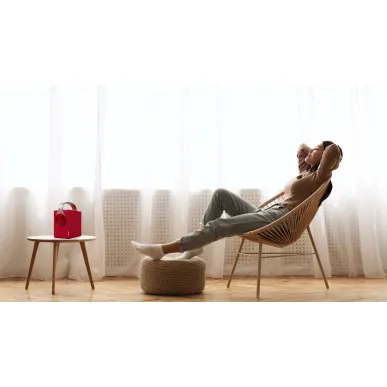 Беспроводная hi-fi акустика MOREL BIGGIE RUBY RED