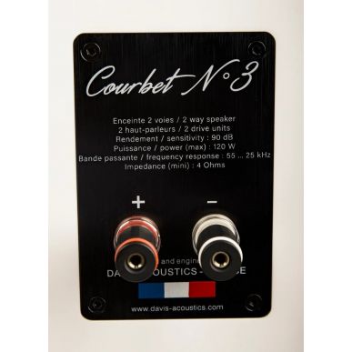 Полочная акустика Davis Acoustics Courbet 3 White Gloss