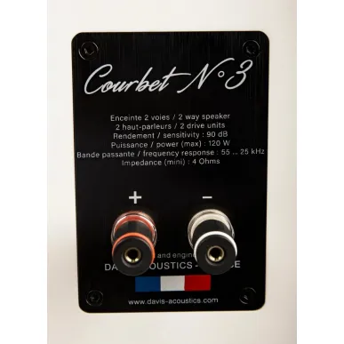Полочная акустика Davis Acoustics Courbet 3 White Gloss