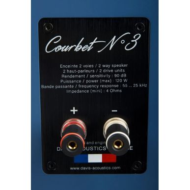 Полочная акустика Davis Acoustics Courbet 3 Blue Gloss