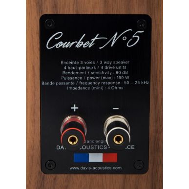Напольная акустика Davis Acoustics Courbet 5 Walnut Venner