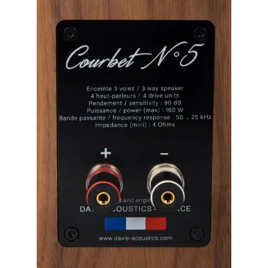 Напольная акустика Davis Acoustics Courbet 5 Walnut Venner