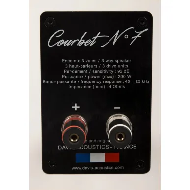 Напольная акустика Davis Acoustics Courbet 7 White Gloss