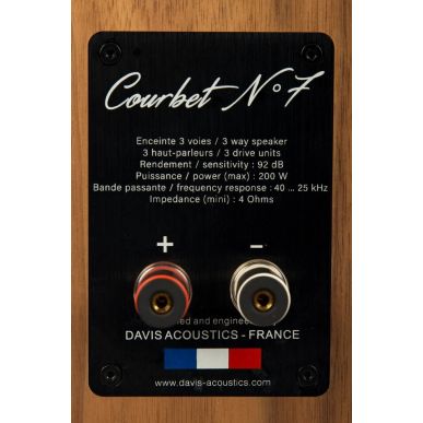 Напольная акустика Davis Acoustics Courbet 7 Walnut Venner