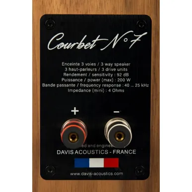 Напольная акустика Davis Acoustics Courbet 7 Walnut Venner