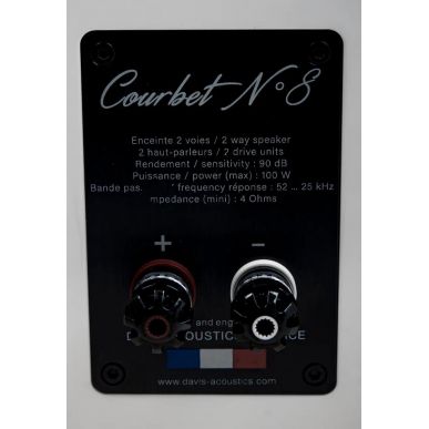 Напольная акустика Davis Acoustics Courbet 8 White Gloss