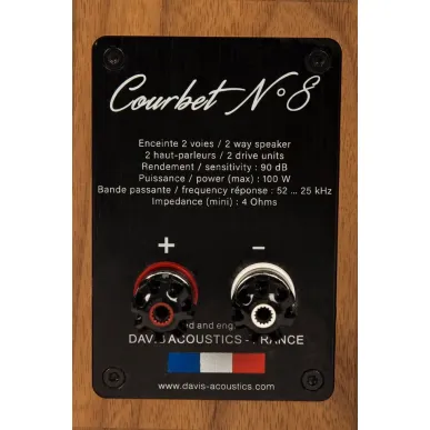 Напольная акустика Davis Acoustics Courbet 8 Walnut Veneer