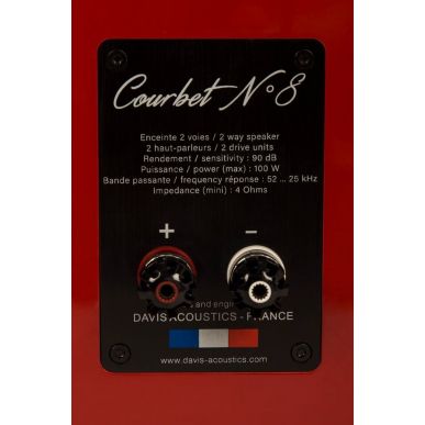 Напольная акустика Davis Acoustics Courbet 8 Red Gloss