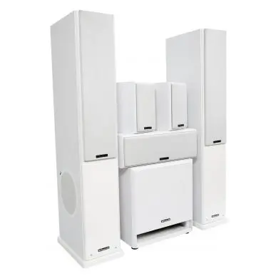 Комплект акустики MT-Power Elegance - 2 White (white grills) 5.1