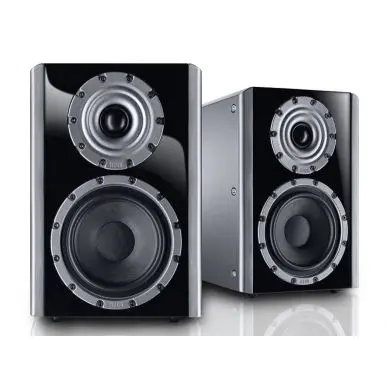 Полочная акустика HECO Tresor, Piano black \ titanium