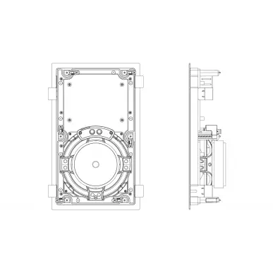 Встраиваемый сабвуфер Sonance VP85 W