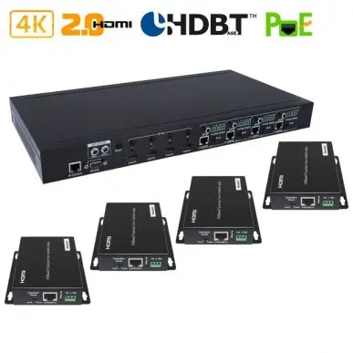 HDMI 2.0 матрица 4x4 с удлинением по UTP с HDBase-T / Dr.HD MA 445 FBT 70