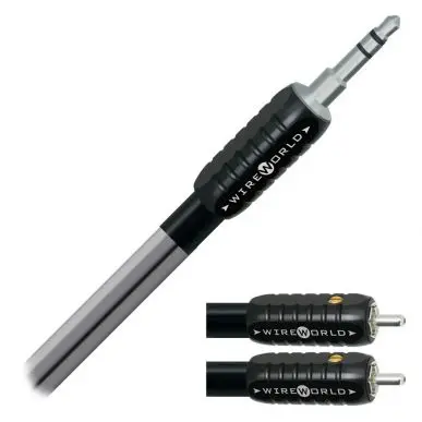 Кабель межблочный аудио WireWorld Nano-Platinu Eclipse Mini Jack to 2RCA 4.0m
