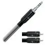 Кабель межблочный аудио WireWorld Nano-Platinu Eclipse Mini Jack to 2RCA 4.0m
