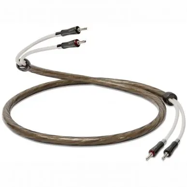 Акустический кабель QED (QE0012) Supremus Zr Speaker Cable 2.0m Terminated Pair (Banana)