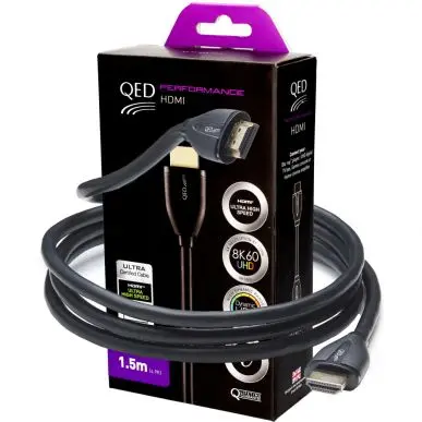 Кабель HDMI QED (QE6032) 8K, 2.1, Performance Ultra HDMI 1.5m