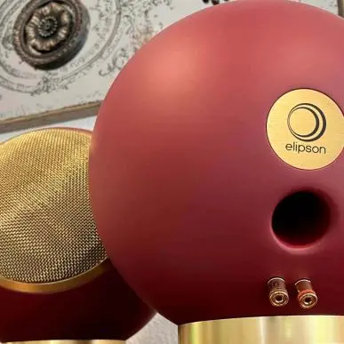 Полочная акустика Elipson Planet L 2.0, MARS LAVA Gold Edition