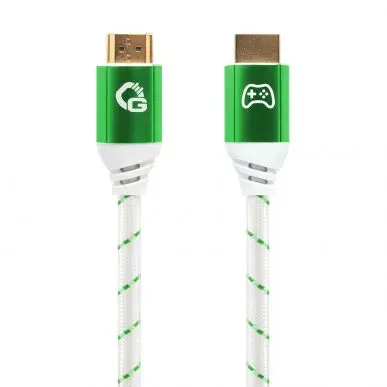 Кабель HDMI Oehlbach EXCELLENCE Gaming UHD 2.1b cable 5,0m Green/White