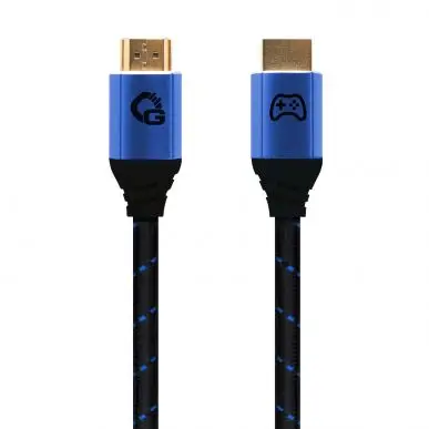 Кабель HDMI Oehlbach EXCELLENCE Gaming UHD 2.1b cable 5,0m Blue/Black