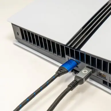 Кабель HDMI Oehlbach EXCELLENCE Gaming UHD 2.1b cable 5,0m Blue/Black