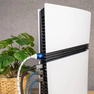 Кабель HDMI Oehlbach EXCELLENCE Gaming UHD 2.1b cable 5,0m Blue/White