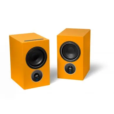 Активная полочная акустика PSB Alpha iQ, Orange