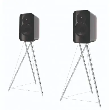 Полочная акустика Q Acoustics Concept 300 (QA2730) Gloss Black & Rosewood