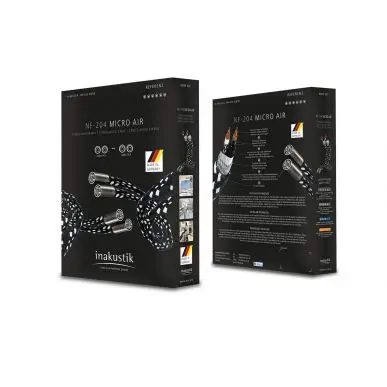 Межблочный кабель RCA Inakustik Referenz NF-204 Micro AIR, 0,75 m, RCA, 0071881075