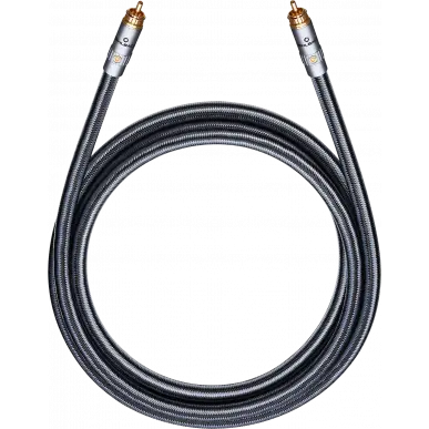 Сабвуферный кабель Oehlbach STATE OF THE ART XXL Cable RCA, 1x2,20m, gold, D1C13302