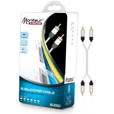 Межблочный кабель RCA Real Cable 2RCA-1, 5m