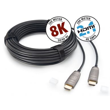 Оптический HDMI кабель Inakustik Profi 2.1 Optical Fiber Cable 8K 48Gbps 50m