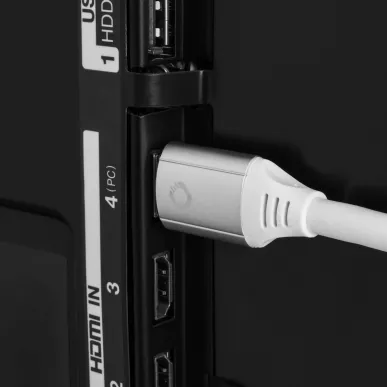 Кабель HDMI Oehlbach PERFORMANCE Black Magic MKII, UHS HDMI cable 2.0m white, D1C92491