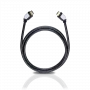 Кабель HDMI Oehlbach Shape Magic-HS HDMI, black 1,2 m