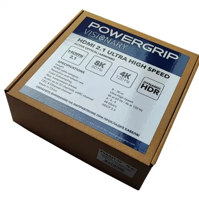 Оптический HDMI кабель POWERGRIP Visionary Armored A 2.1 – 10M
