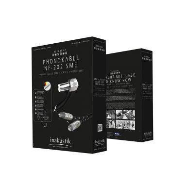 Фонокабель Inakustik Referenz Phono Cable NF-202, 1.5 m, SME <>RCA, 007181315